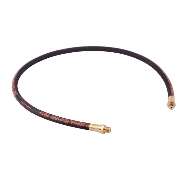 JGB Enterprises 24 in Synthetic Rubber Hydraulic Grease Hose