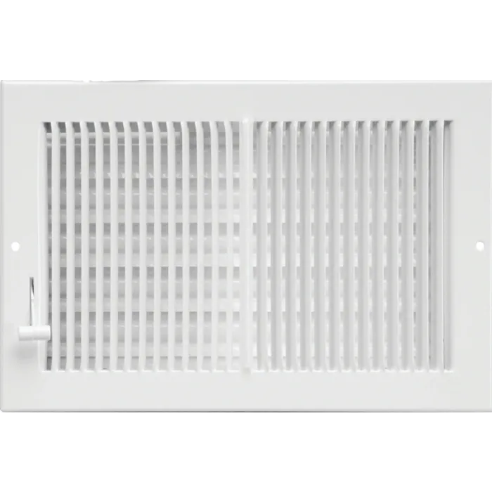 Imperial RG0299 Multi-Shutter Register, 7-1/4 in L, 13-1/4 in W, Steel, White