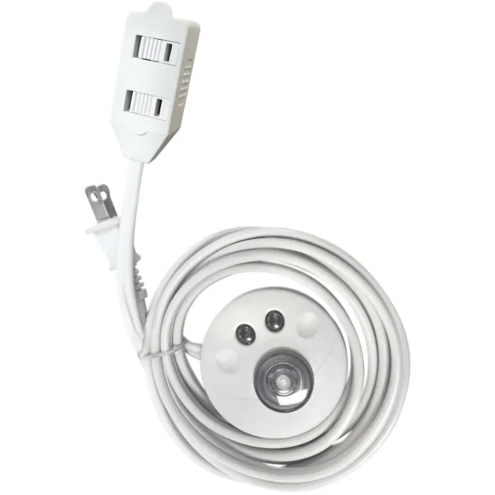 PowerZone ORFSL783609 Extension Cord, 16 AWG Cable, 1-15P Polarized Plug, 1-15R Polarized Receptacle, 9 ft L, 13 A