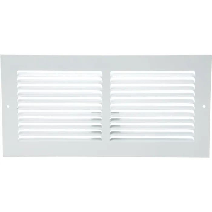 Imperial Stamped Steel Return Air Grille (White) 6 in. x 14 in.