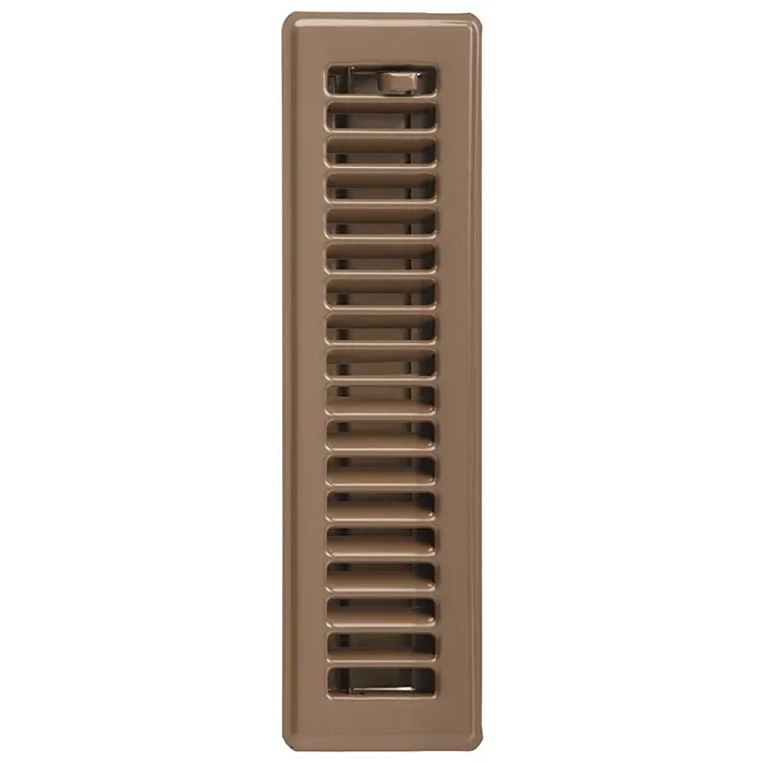 Imperial RG2000 Standard Floor Register, 11-3/4 in W Duct Opening, 2 in H Duct Opening, 3-1/2 in L, 13-1/4 in W