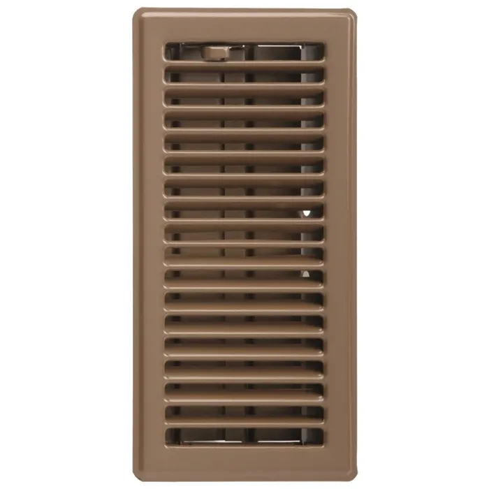 Imperial RG2005 Louvered Floor Register, 5-1/4 in L, 12 in W, Steel