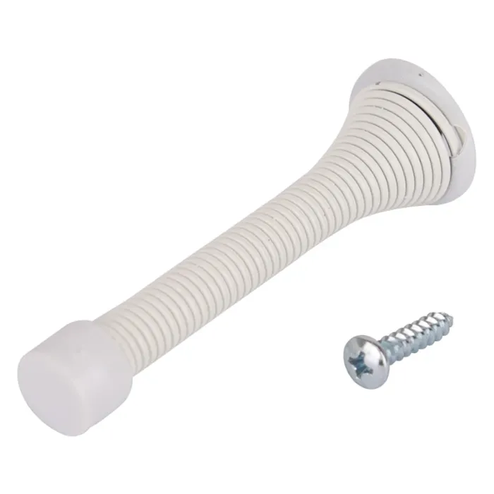 ProSource H62-B048-PS Heavy-Duty Spring, 5/16 in Dia Base, 3-1/8 in Projection, Plastic & Steel, White
