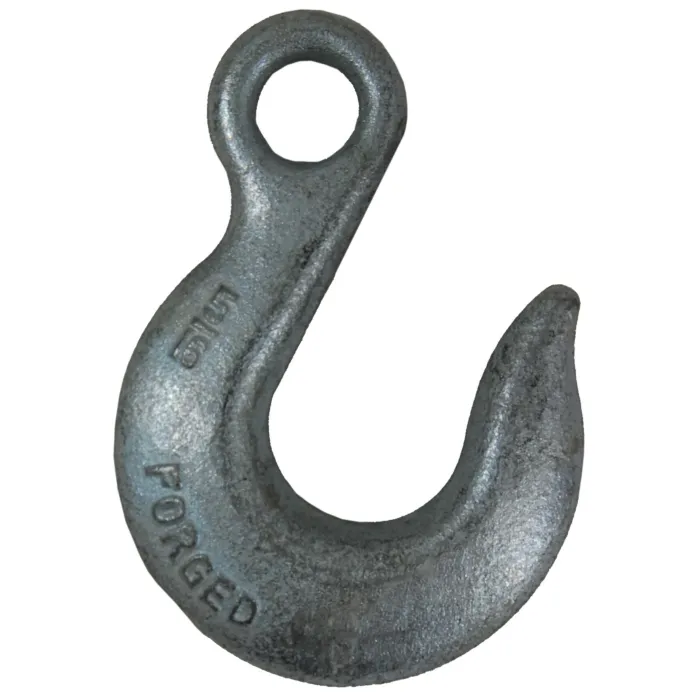 5/16 in 2875 lb Grade 43 Steel Eye Slip Hook