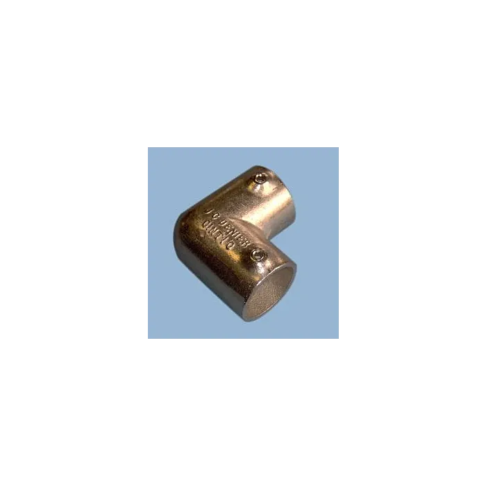 J C DENIER CO 1-1/4 in Aluminum Slip Elbow