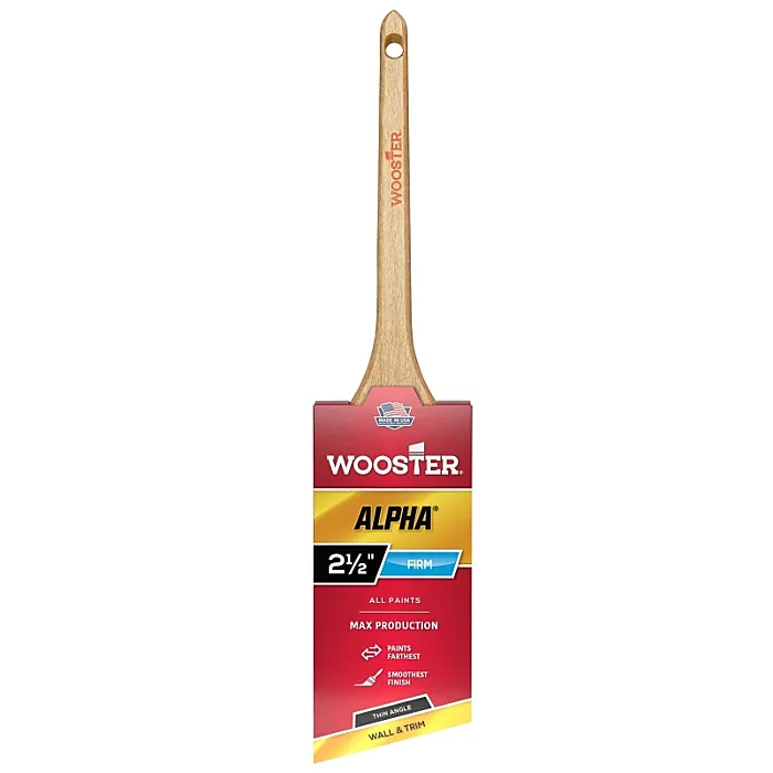 WOOSTER Alpha Thin Angle Sash Brush - 2-1/2 in.