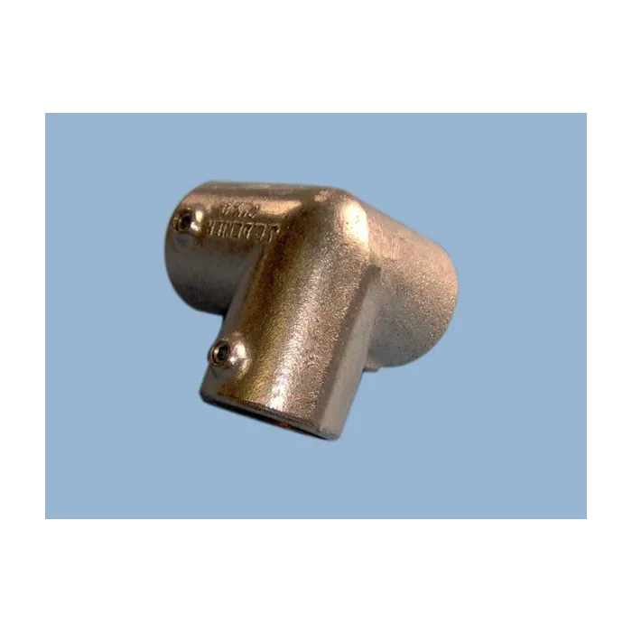 J C DENIER CO 1 in Aluminum Slip-On Elbow