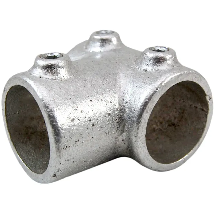 J C DENIER CO Aluminum Slip Tee - 1-1/2 in.