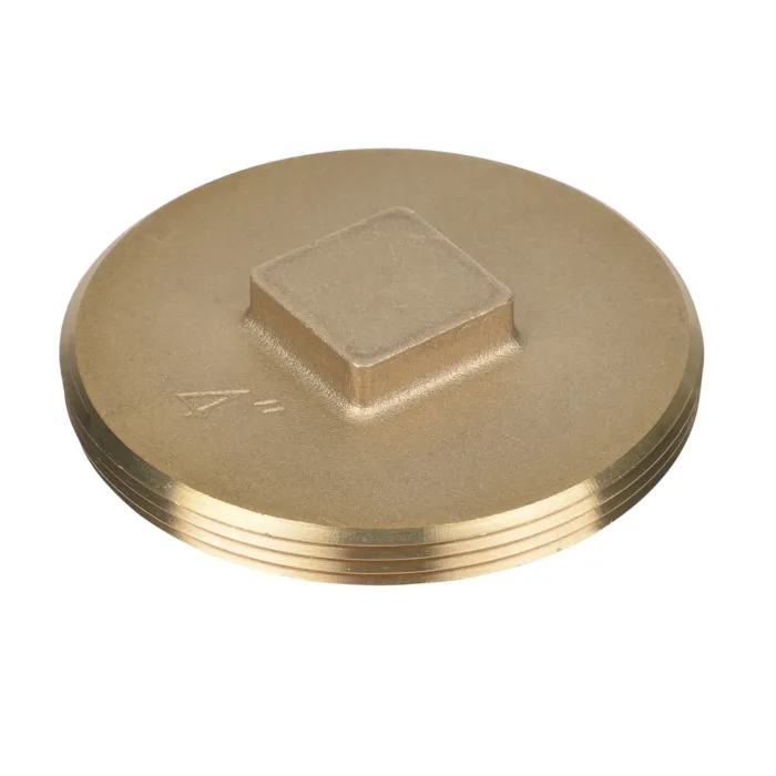 Oatey ® 4 in. 185 Brass Cleanout Plug
