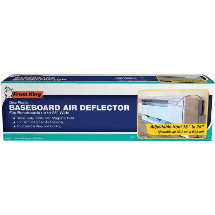 Frost King Heat and Air Deflector - 15 in. to 25 in.
