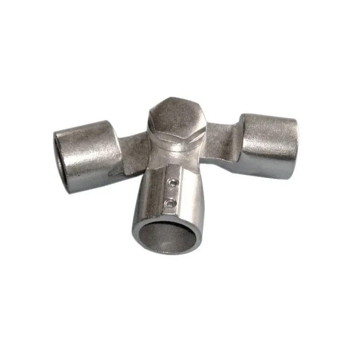 J C DENIER CO Aluminum Stair Landing Tee - 1-1/4 in.