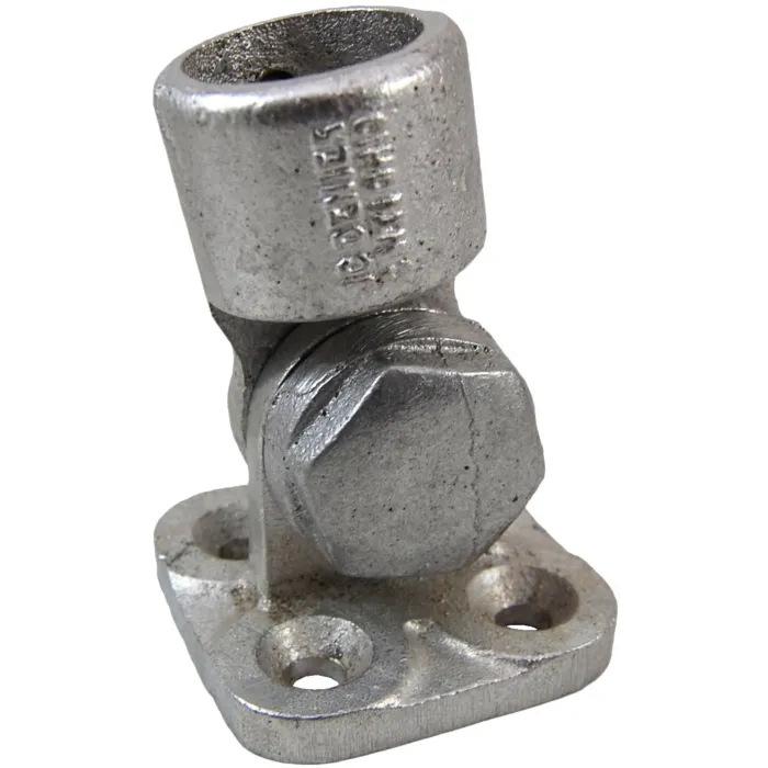 J C DENIER CO Aluminum Adjustable Flange - 1-1/4 in.