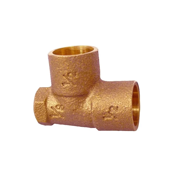 Boshart Industries Tee 3/4 x 1/8 x 3/4 in Compression x FIP x Compression Pipe Reducing Tee