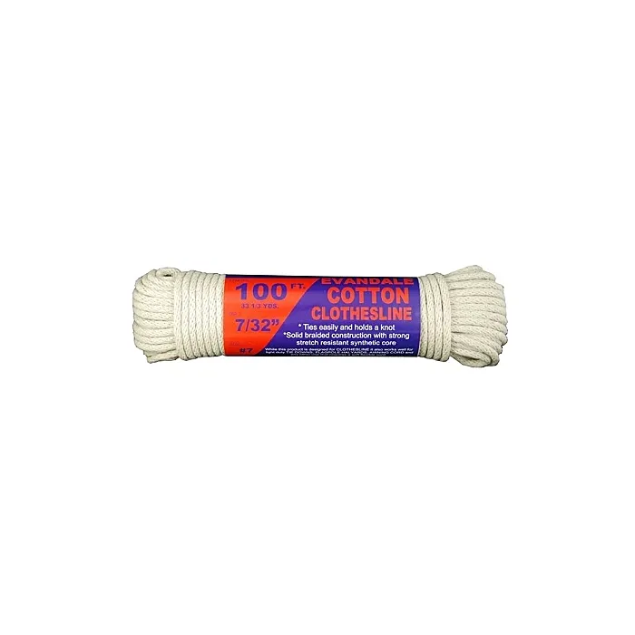 T.W. Evans Cordage 7/32 in 50 ft Evandale Clothesline Rope