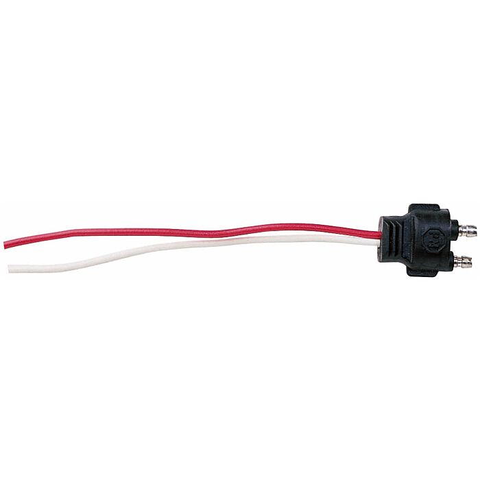 Peterson 2-Wire PL3 Straight Wire Plug - 10-1/2 in.