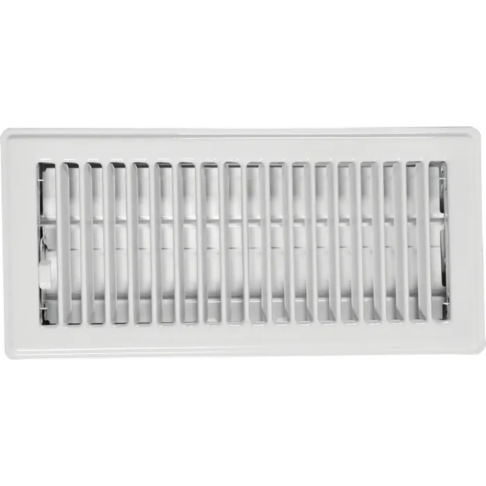 Imperial RG0179 Standard Floor Register, 11-3/4 in W Duct Opening, 2 in H Duct Opening, 3-1/2 in L, 13-1/4 in W, Steel