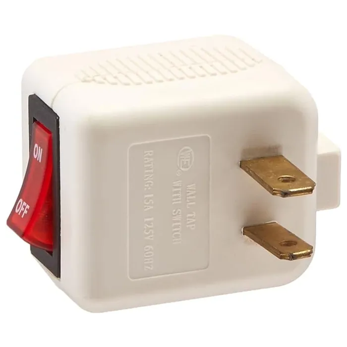 Pass & Seymour PLUG IN CORD SWITCH WH