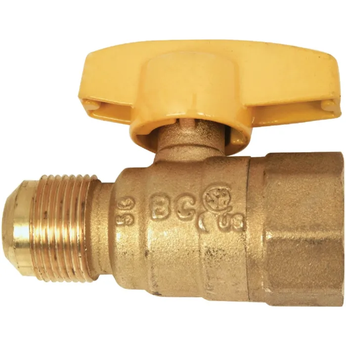 Dormont Forged Brass Gas Shutoff Valve - 5/8 in. OD