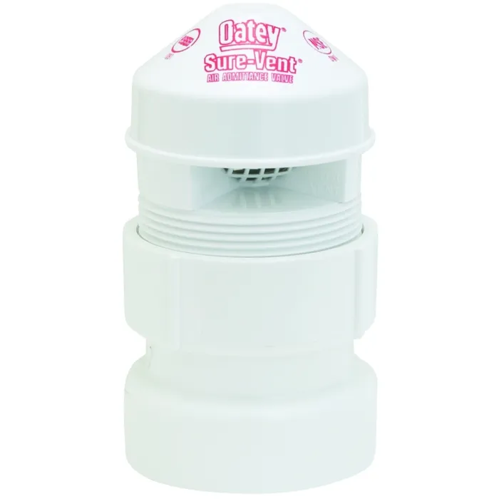 OATEY Oatey® Sure-Vent® 1.5 in. – 2 in. 160 Branch, 24 Stack DFU Air Admittance Valve with PVC Schedule 40 adapter