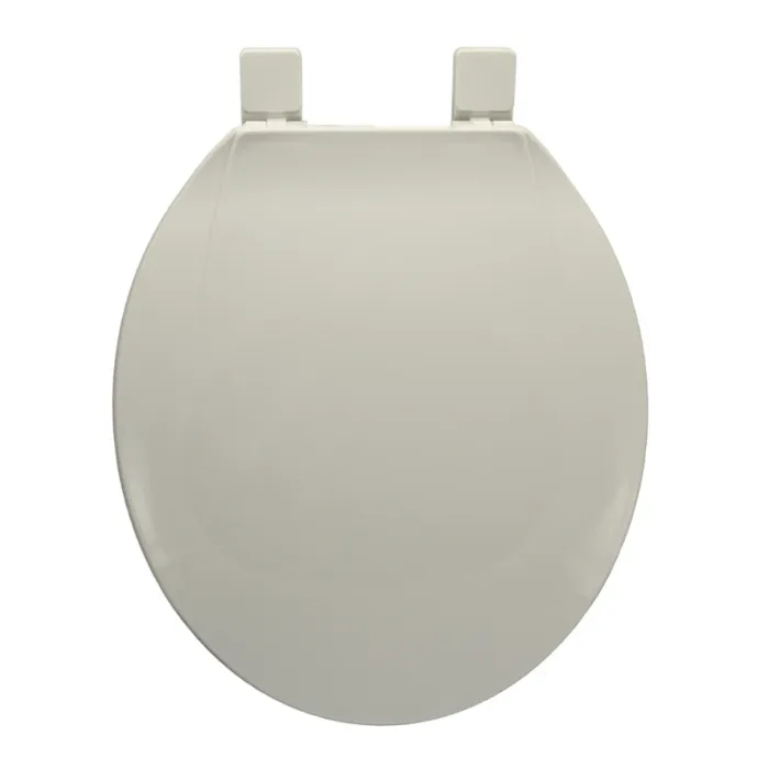 Jones Stephens Standard Plastic Seat Closed Front with Cover (White)