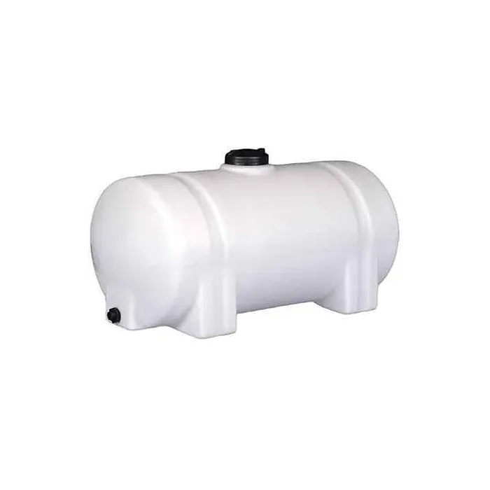 Norwesco 65 Gallon Polyethylene White Horizontal Leg Tank