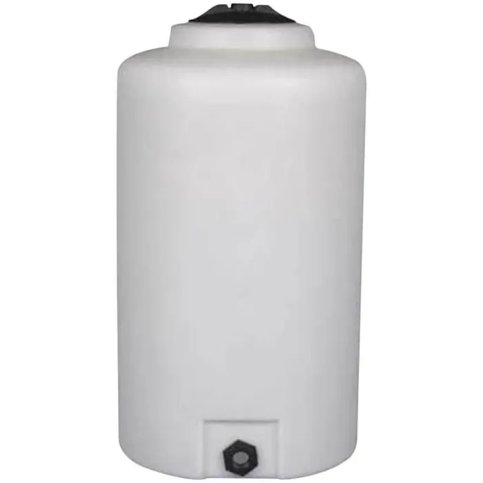 Norwesco 65 gal Polyethylene White Storage Tank