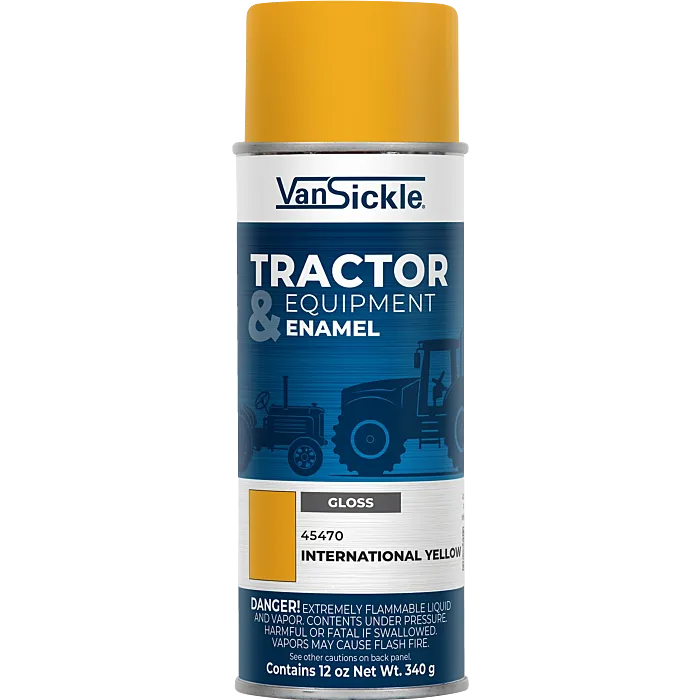 Van Sickle Tractor & Equipment Enamel Gloss International Yellow Aerosol