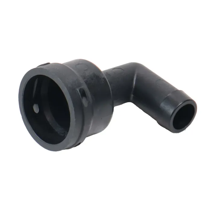 TeeJet 90 deg 3/4 in Hose Barb Quick Connect Fitting
