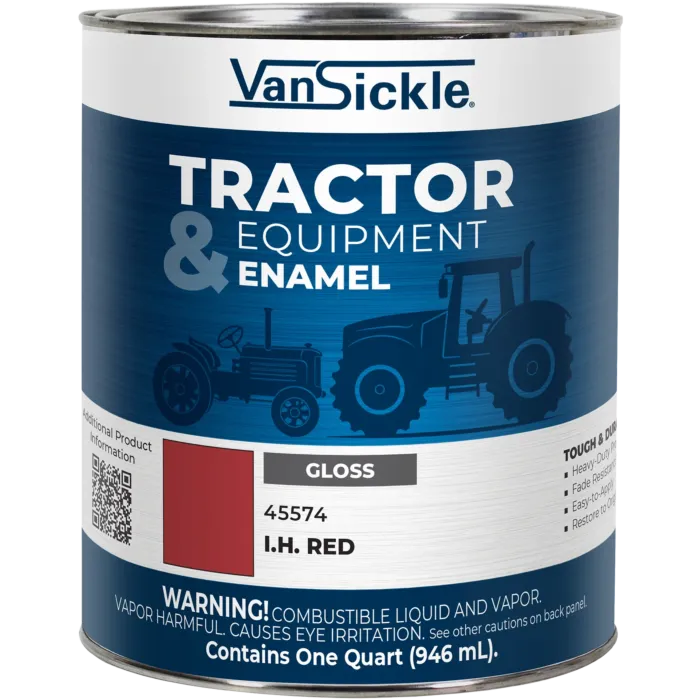 Van Sickle Tractor & Equipment Enamel Gloss I.H. Red Quart