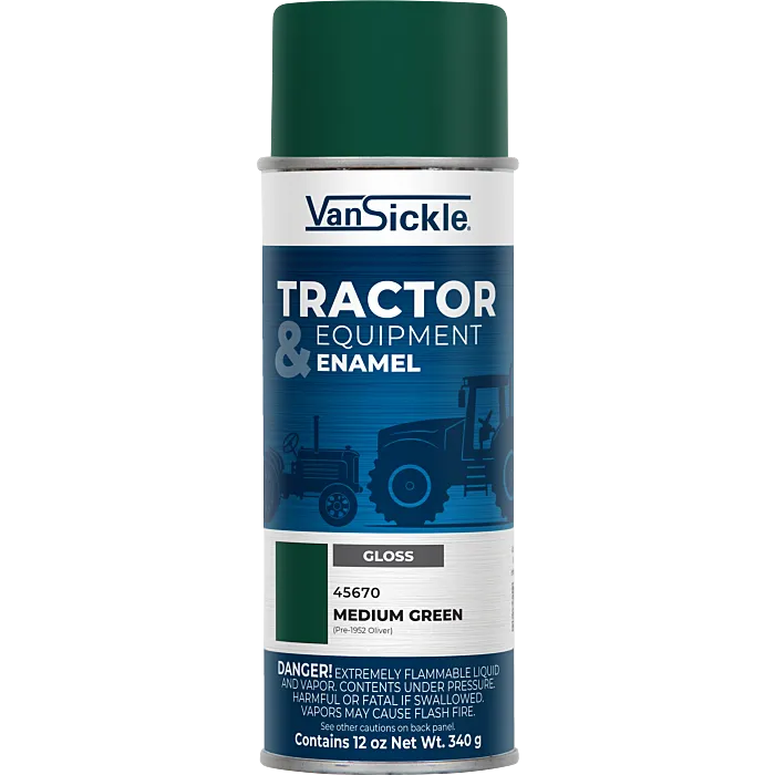 Van Sickle Tractor & Equipment Enamel Spray (Gloss - Medium Green) 12 oz