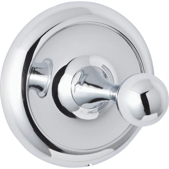 Home Impressions Aria Polished Chrome Single Robe Hook