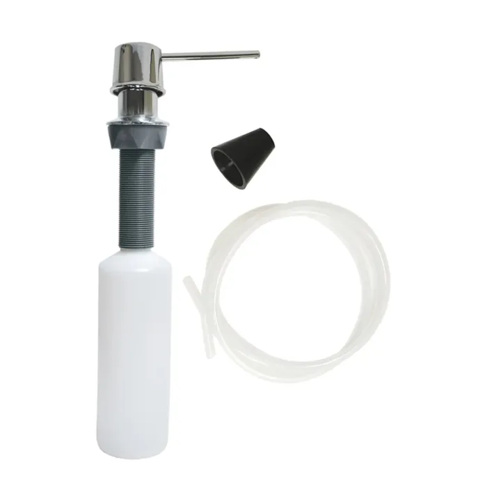 Danco Universal Soap Dispenser with Straight Nozzle in Chrome