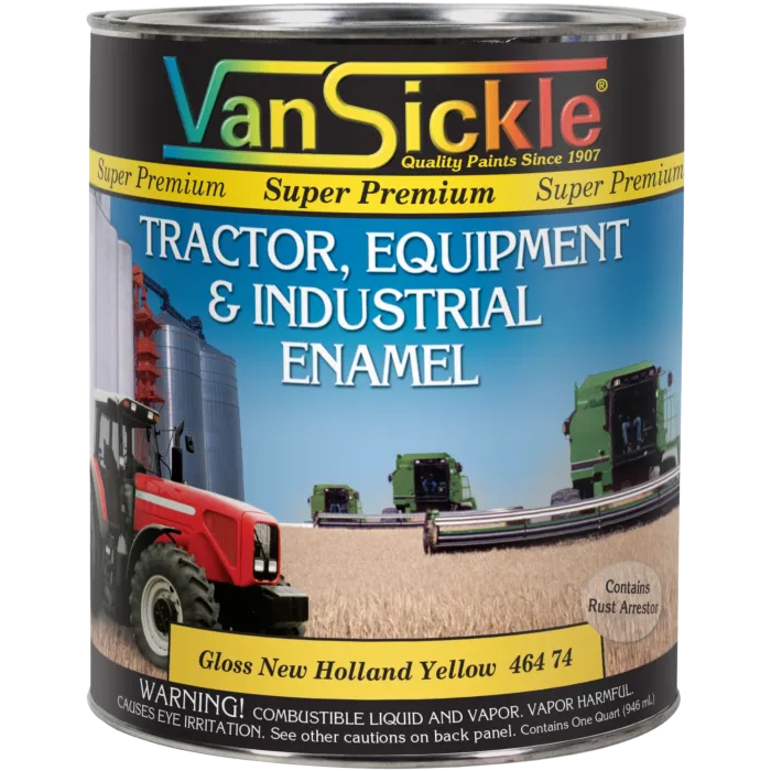 Van Sickle Tractor & Equipment Enamel Gloss New Holland Yellow Quart