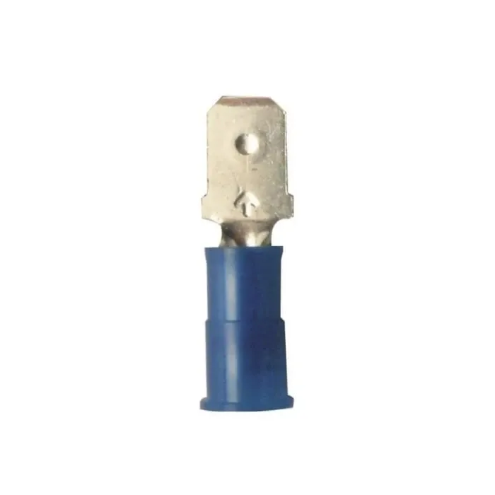 FTZ Industries 12-10 AWG Non-Insulated 0.25 x 0.032 in Quick Male Disconnect Terminal