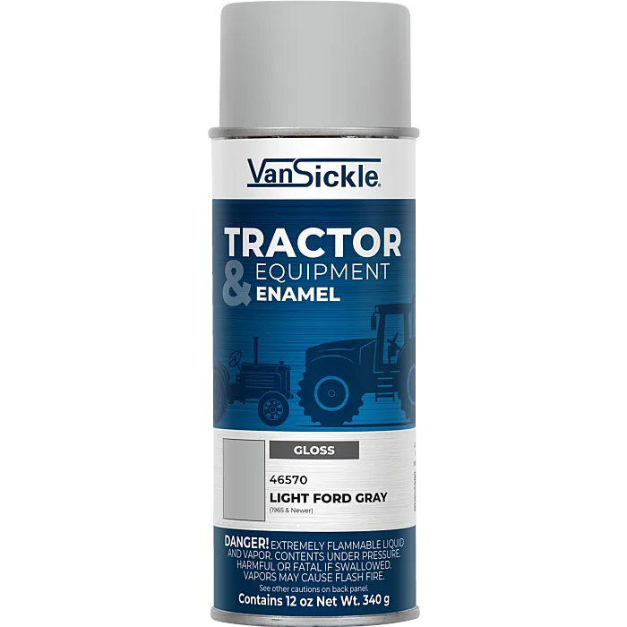 Van Sickle Tractor & Equipment Enamel Gloss Light Ford Gray Aerosol