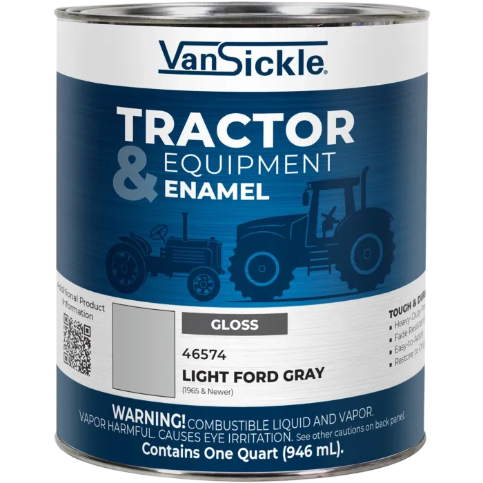 Van Sickle Tractor & Equipment Enamel Gloss Light Ford Gray Quart