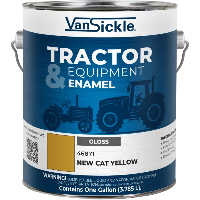 Van Sickle Tractor & Equipment Enamel Gloss New Cat Yellow  Gallon