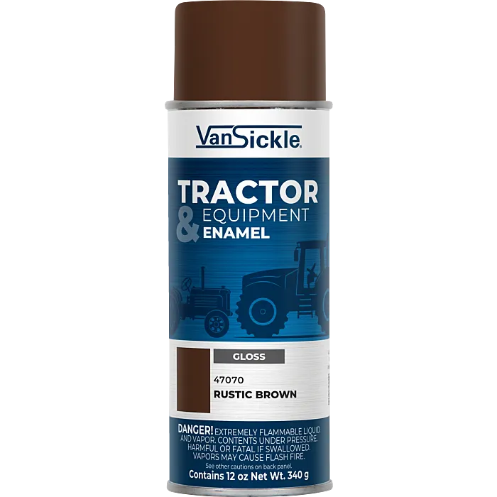 Van Sickle Tractor & Equipment Enamel Spray (Gloss - Rustic Brown) 12 oz