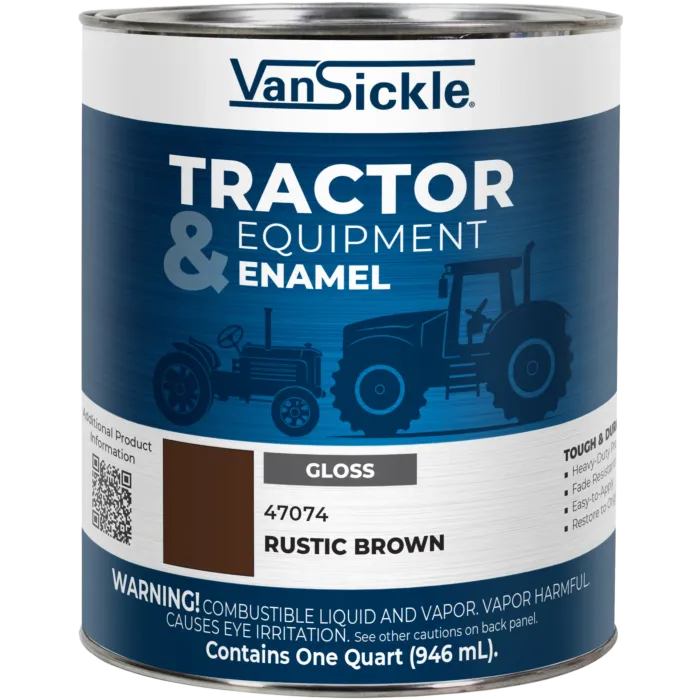 Van Sickle Tractor & Equipment Enamel (Gloss - Rustic Brown) Quart