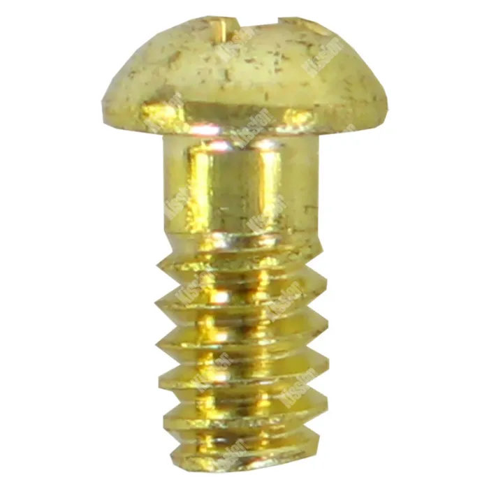 Kissler #10-24 Brass 3/8 in Phillips Head Bibb Screw