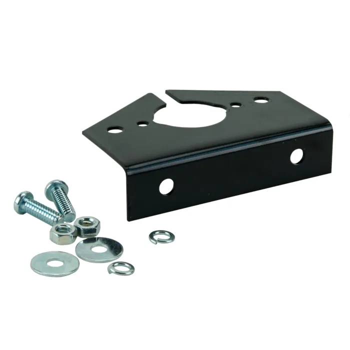 Hopkins Towing Solutions 48605 4, 5 & 6 Pole Round Vehicle Side Connectors Mounting Bracket