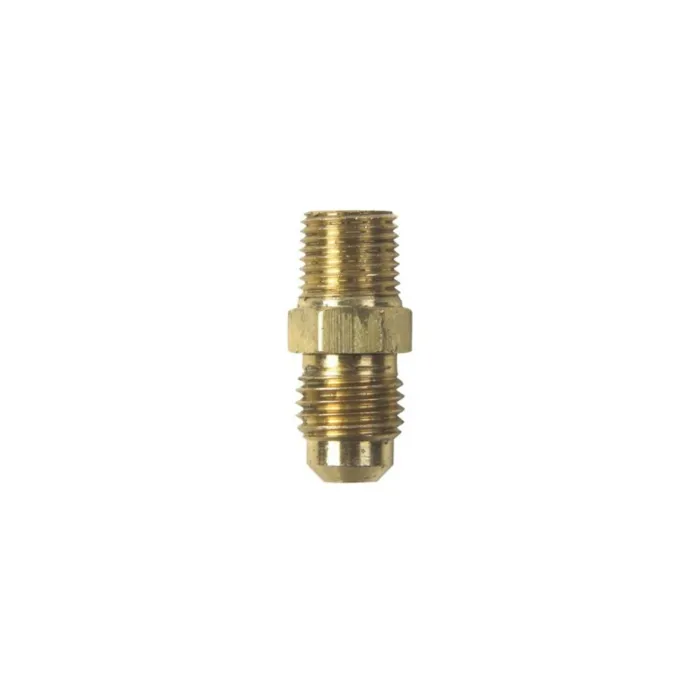 JMF Company 5/16 in x 1/4 in Male Flare x MPT Brass Adapter