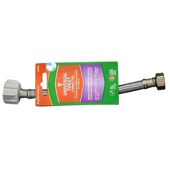 FLUIDMASTER Universal Braided SS Toilet Connector