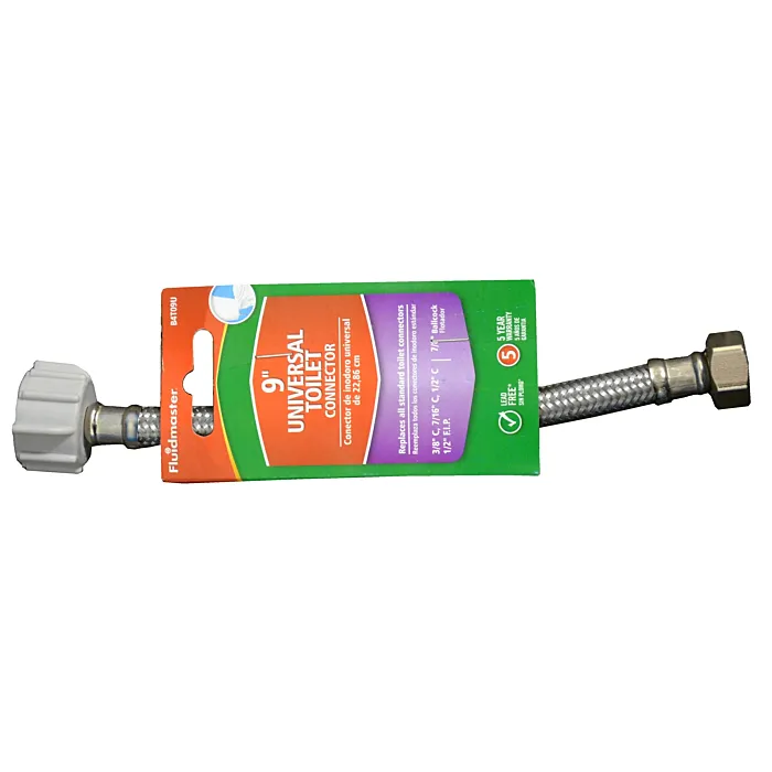 FLUIDMASTER Universal Braided SS Toilet Connector
