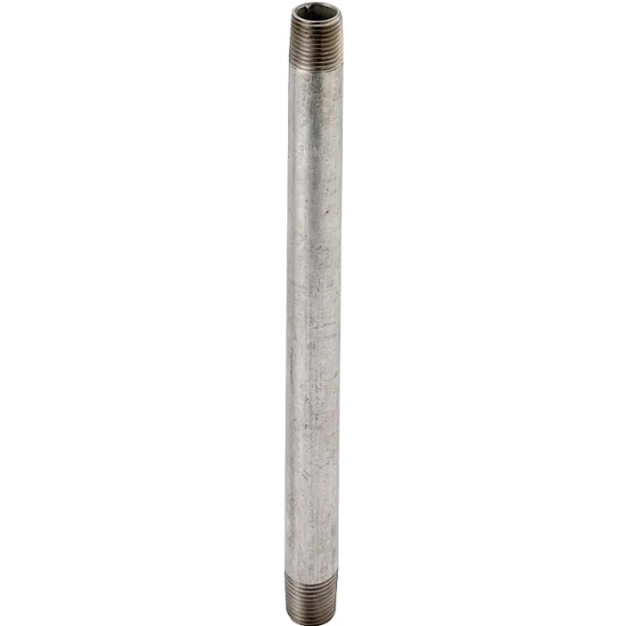 ProSource GN 2X30-S Pipe Nipple, 2 in, Threaded, Steel, 30 in L