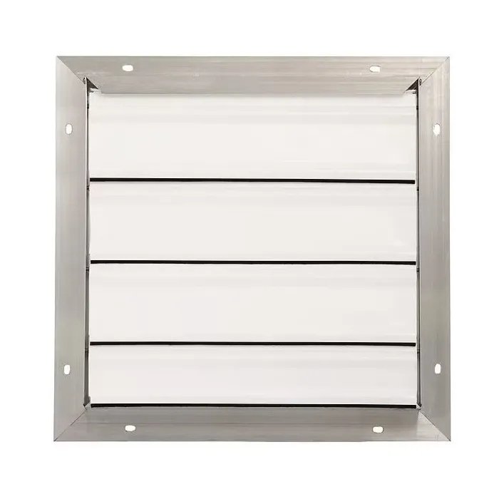 1.436 sq-ft 5-3/4 in 19 in Backdraft Damper/Wall Shutter