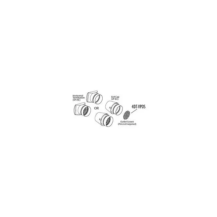 SELKIRK Pellet Pipe Outlet Screen 3-4"