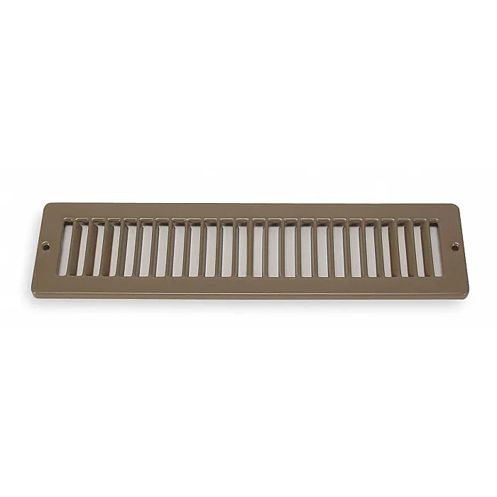 1/2 in Surface 1/4 in Toe Space Air Grille Louvered Grille