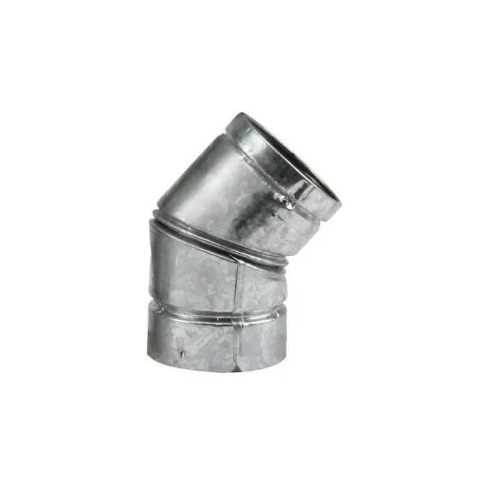 Selkirk 45 deg 4 in Dia Type L Pellet Stove Elbow