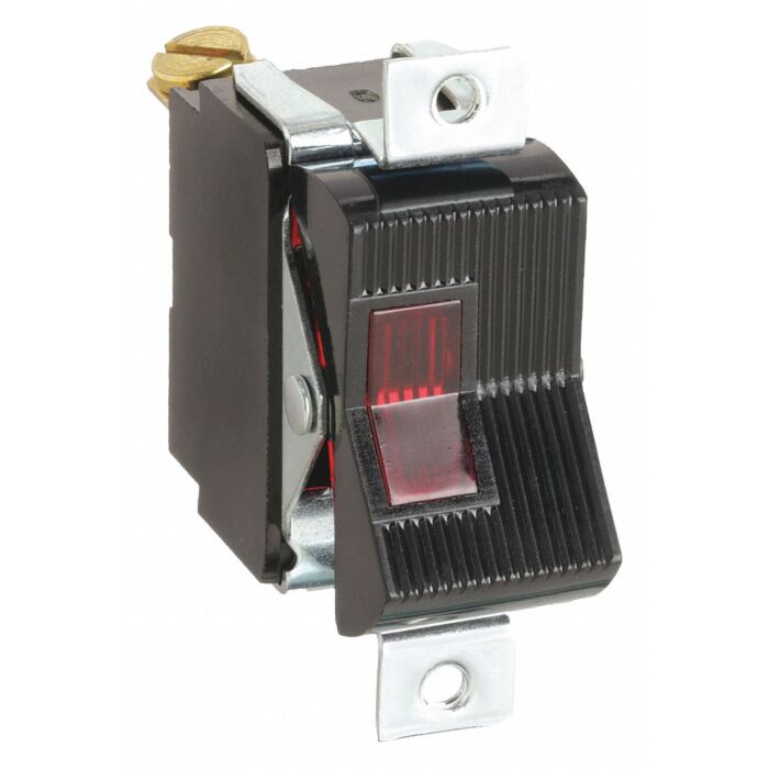 125-25 VAC 10-15 A SPST Rocker Switch
